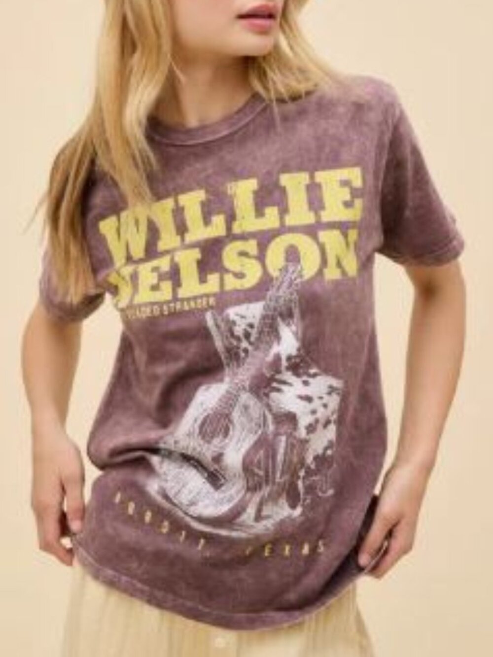 NWT Daydreamer Willie Nelson T-Shirt - Large